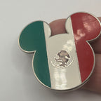 2009 - Mexico Flag - Mickey Head - EPCOT - Disney Pin