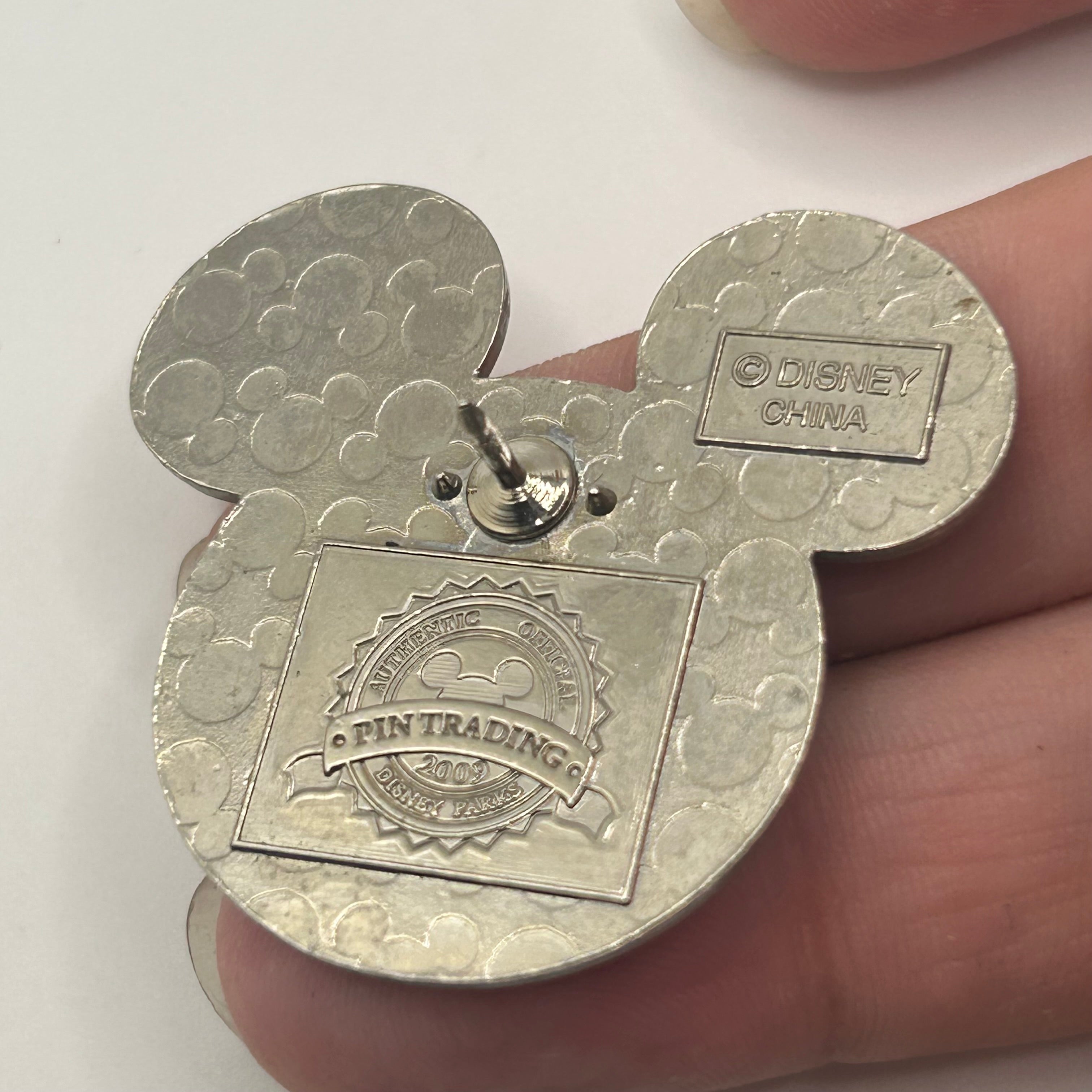 2009 - Mexico Flag - Mickey Head - EPCOT - Disney Pin