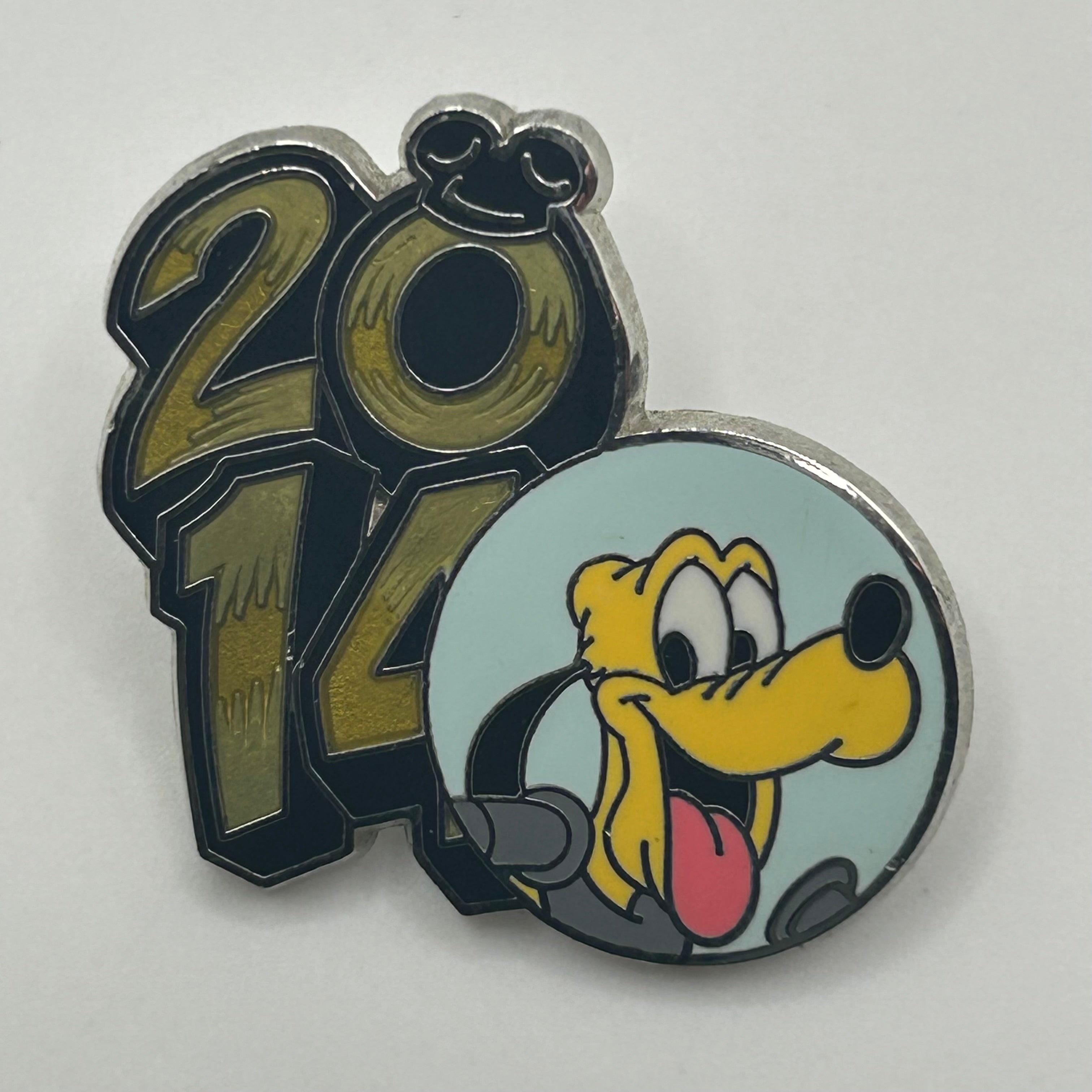 2014 - Pluto in Bubble - Dated Pin - Disney Pin