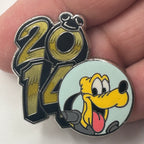 2014 - Pluto in Bubble - Dated Pin - Disney Pin