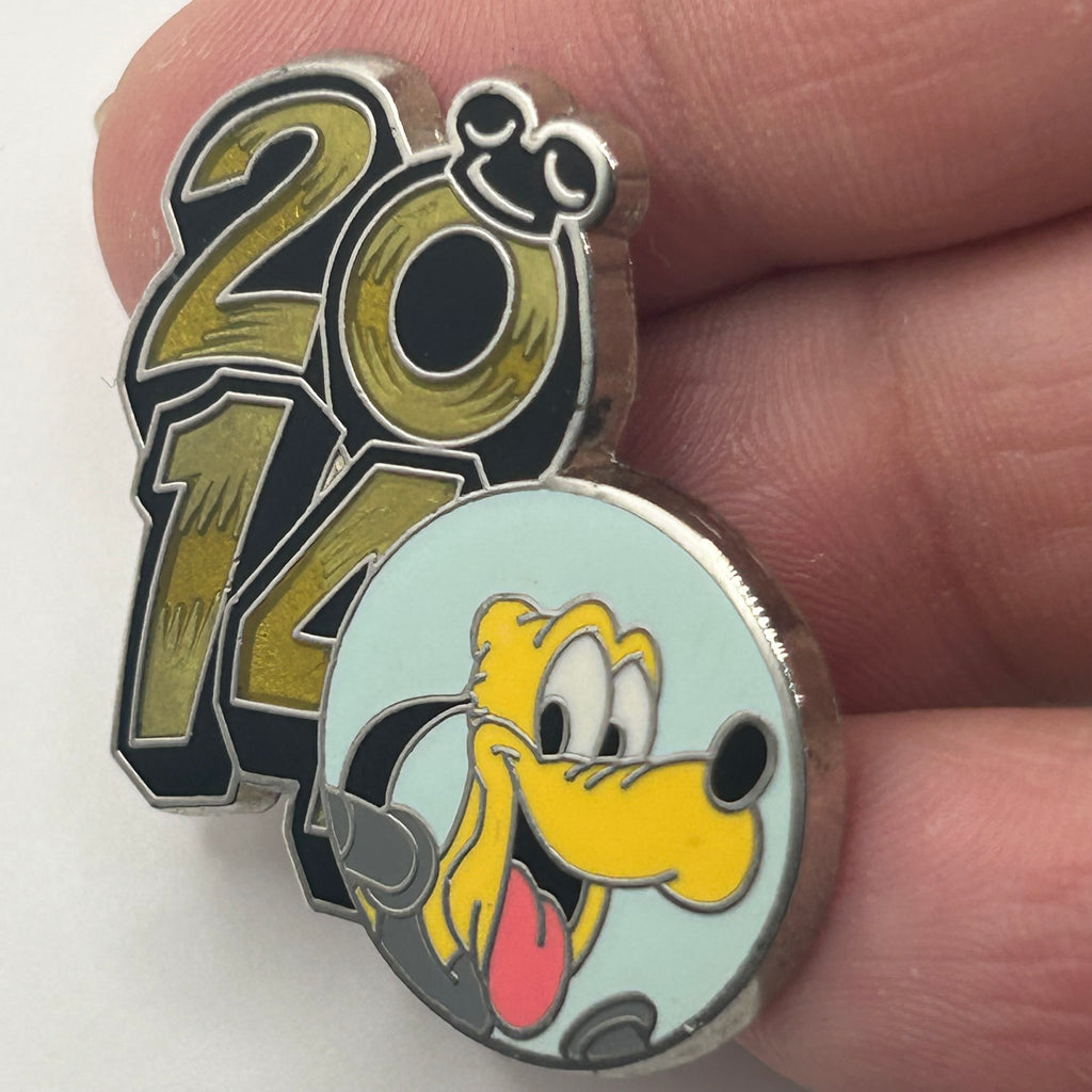 2014 - Pluto in Bubble - Dated Pin - Disney Pin