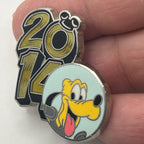 2014 - Pluto in Bubble - Dated Pin - Disney Pin