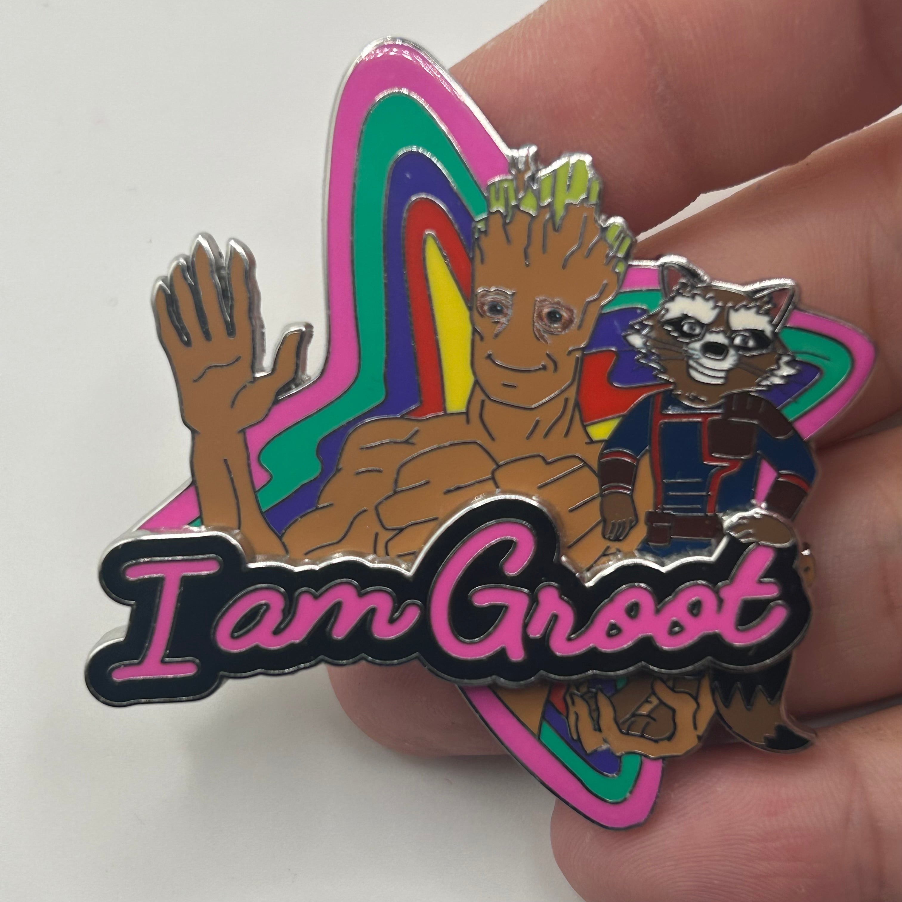 2026 - Rocket Raccoon and Groot - I am Groot - Guardians of the Galaxy - Disney Pin
