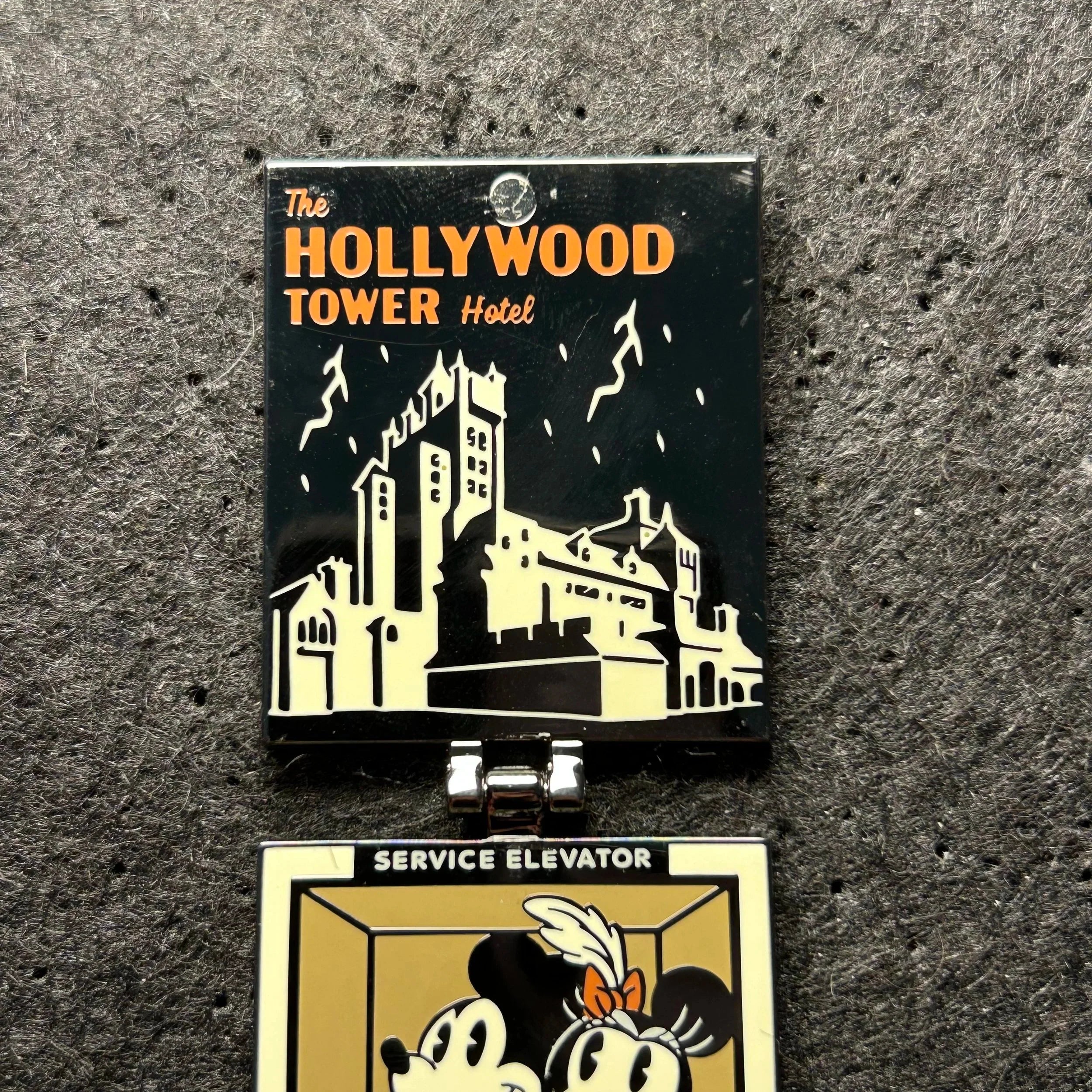 2024 - Tower of Terror - Hinge - Mickey, Minnie, and Donald - Disney Pin