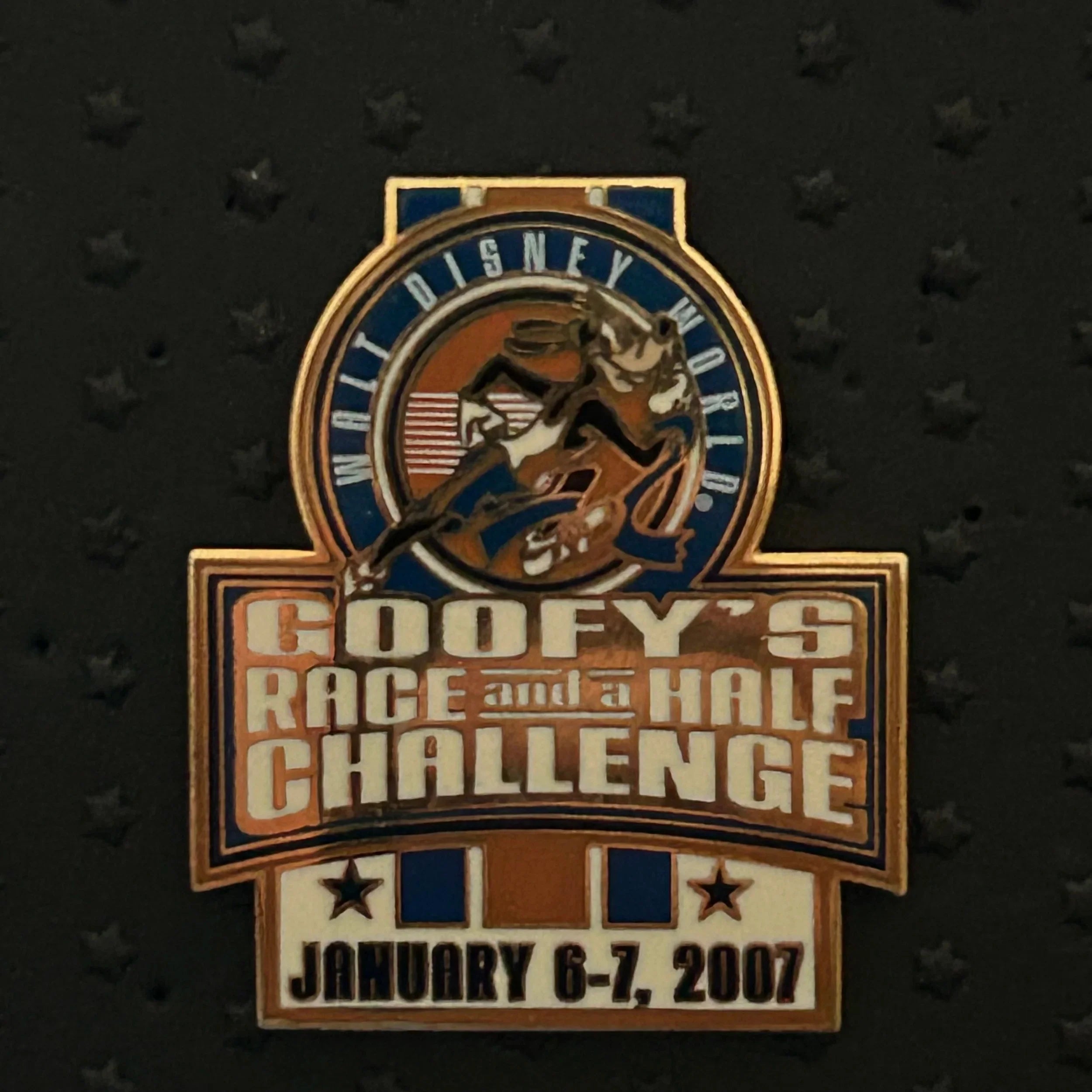 2007 - Goofys Race and a Half Challenge - Rundisney - LE 1,500 - Disney Pin