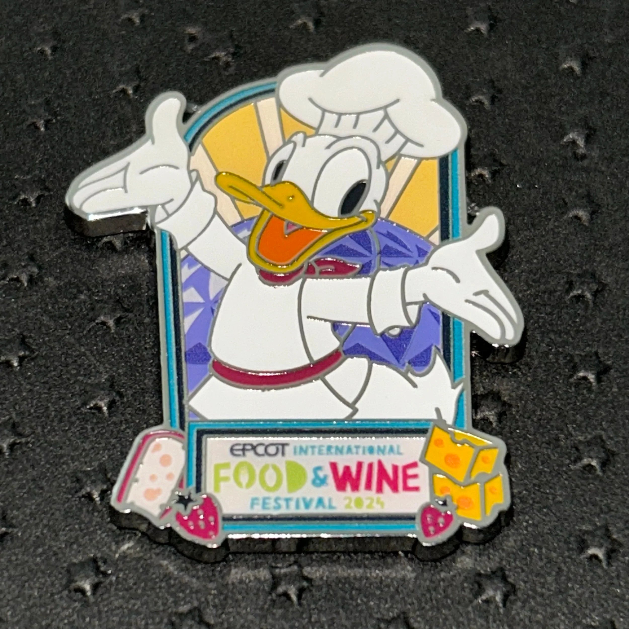 2024 - Chef Donald Duck - EPCOT - Food and Wine Festival - Disney Pin