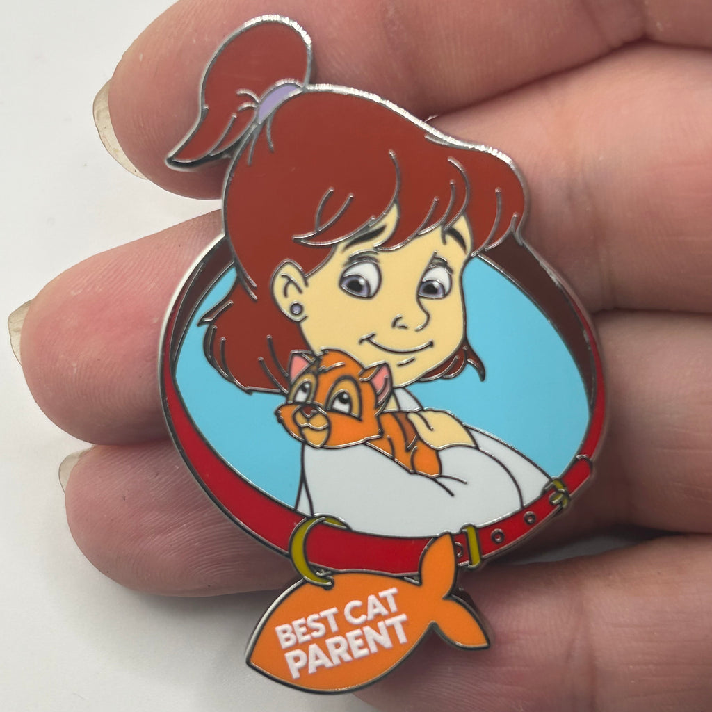 2026 - Jenny and Oliver - Best Cat Parent - Oliver and Company - Disney Pin