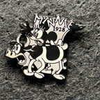 2001 - Minnie Mouse and Clarabelle - Disney Pin