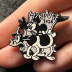 2001 - Minnie Mouse and Clarabelle - Disney Pin