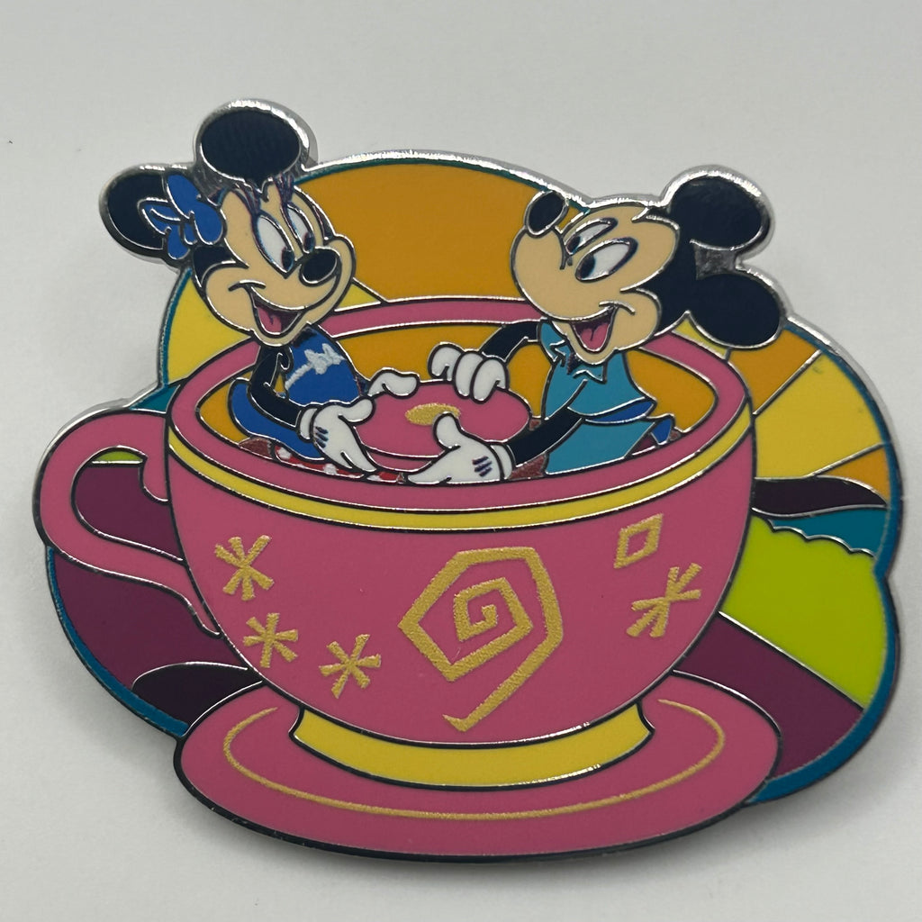 2025 - Mickey and Minnie Mouse - Tea Cups - Disney Pin
