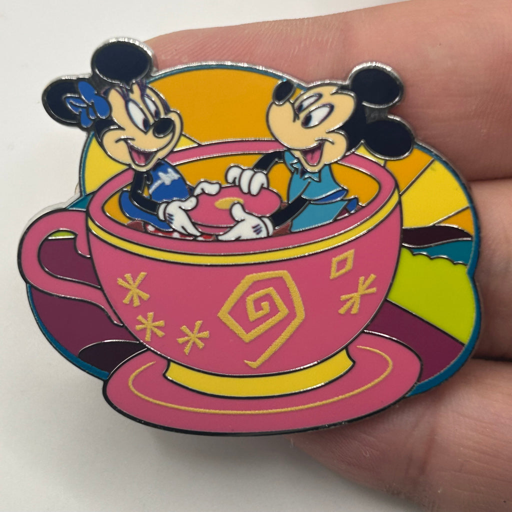 2025 - Mickey and Minnie Mouse - Tea Cups - Disney Pin