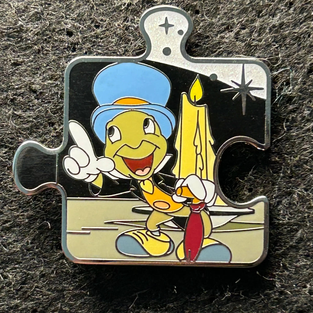 2020 - Jiminy Cricket - Pinocchio - Puzzle Piece - LE 900 - Disney Pin