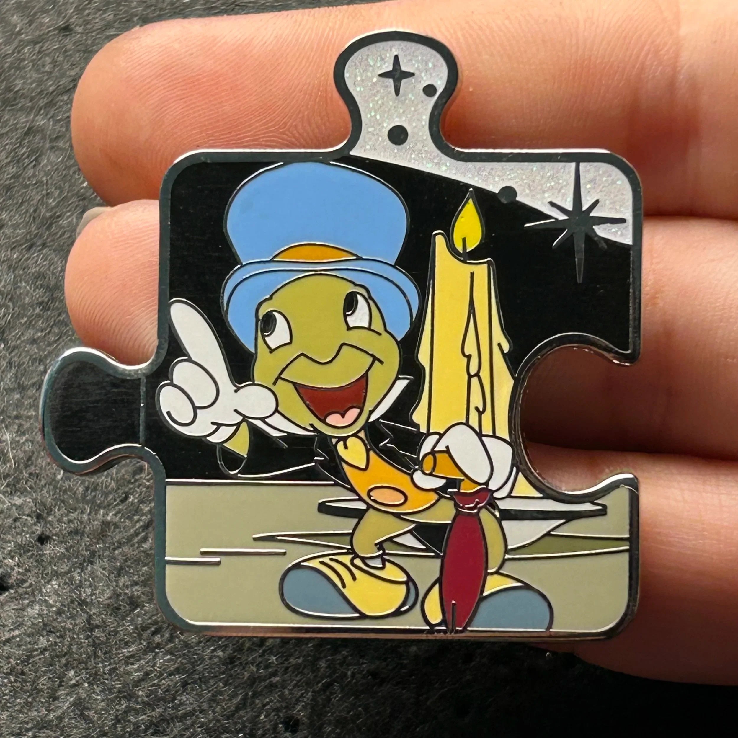 2020 - Jiminy Cricket - Pinocchio - Puzzle Piece - LE 900 - Disney Pin