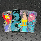 2022 - Kronk, Flotsam/Jetsam, Iago, and Pain/Panic - Villain Henchman - Disney Pin
