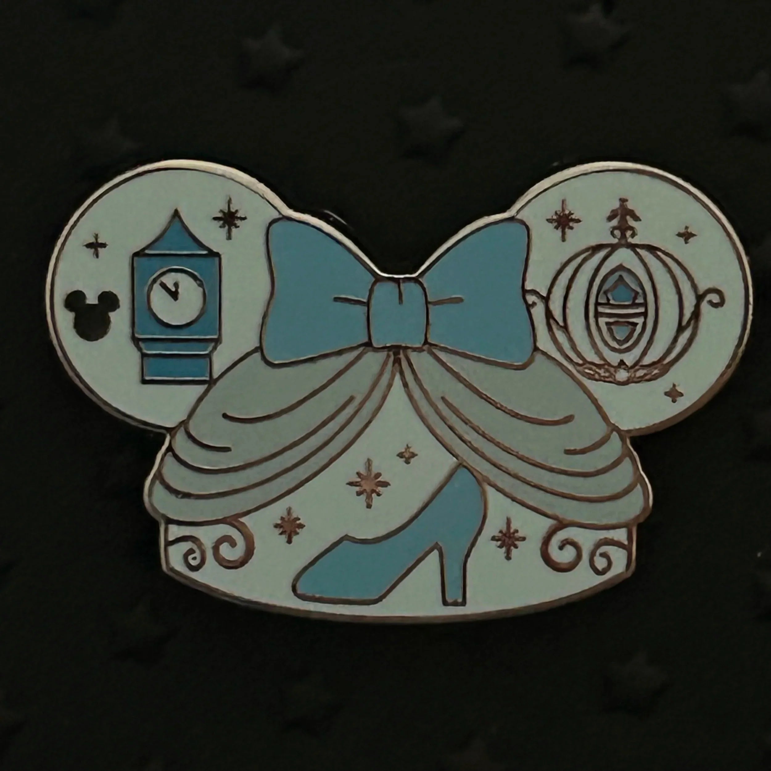 2024 - Cinderella - Mickey Ears - Hidden Disney - Pin