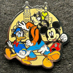 Mickey, Goofy, and Donald Duck - Walking - MII - Disney Pin