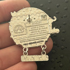 2024 - Starbucks - Dangle - MGK - WDW - Tinker, Tron, and Dumbo - Disney Pin