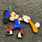 2001 - Mickey Mouse - Swinging a Bat - LE 3,000 - Disney Pin