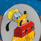 2016 - Pluto - Construction Worker - Red Tool Box - Disney Pin