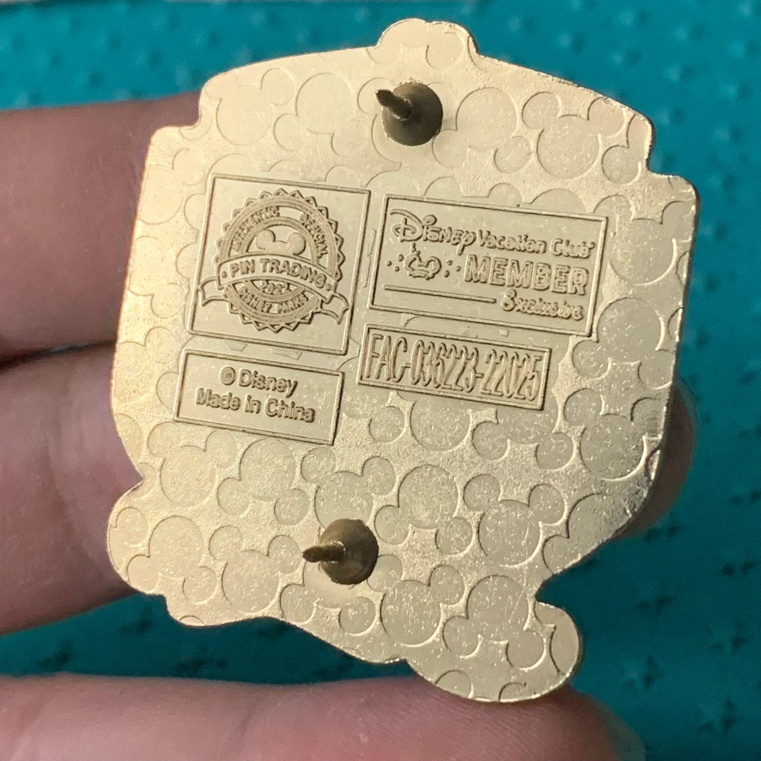 DVC Membership Mickey Pin