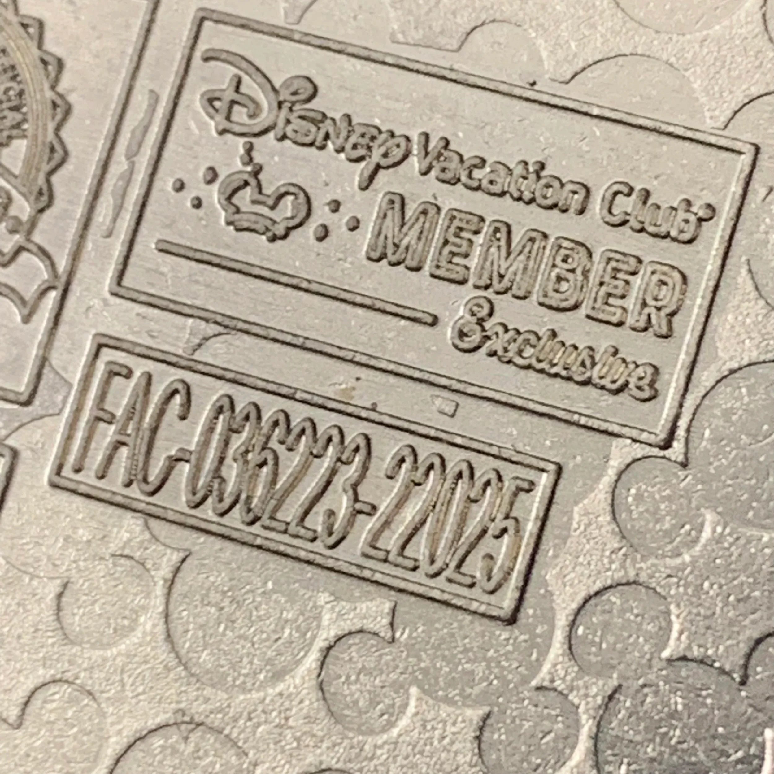 DVC Membership Mickey Pin