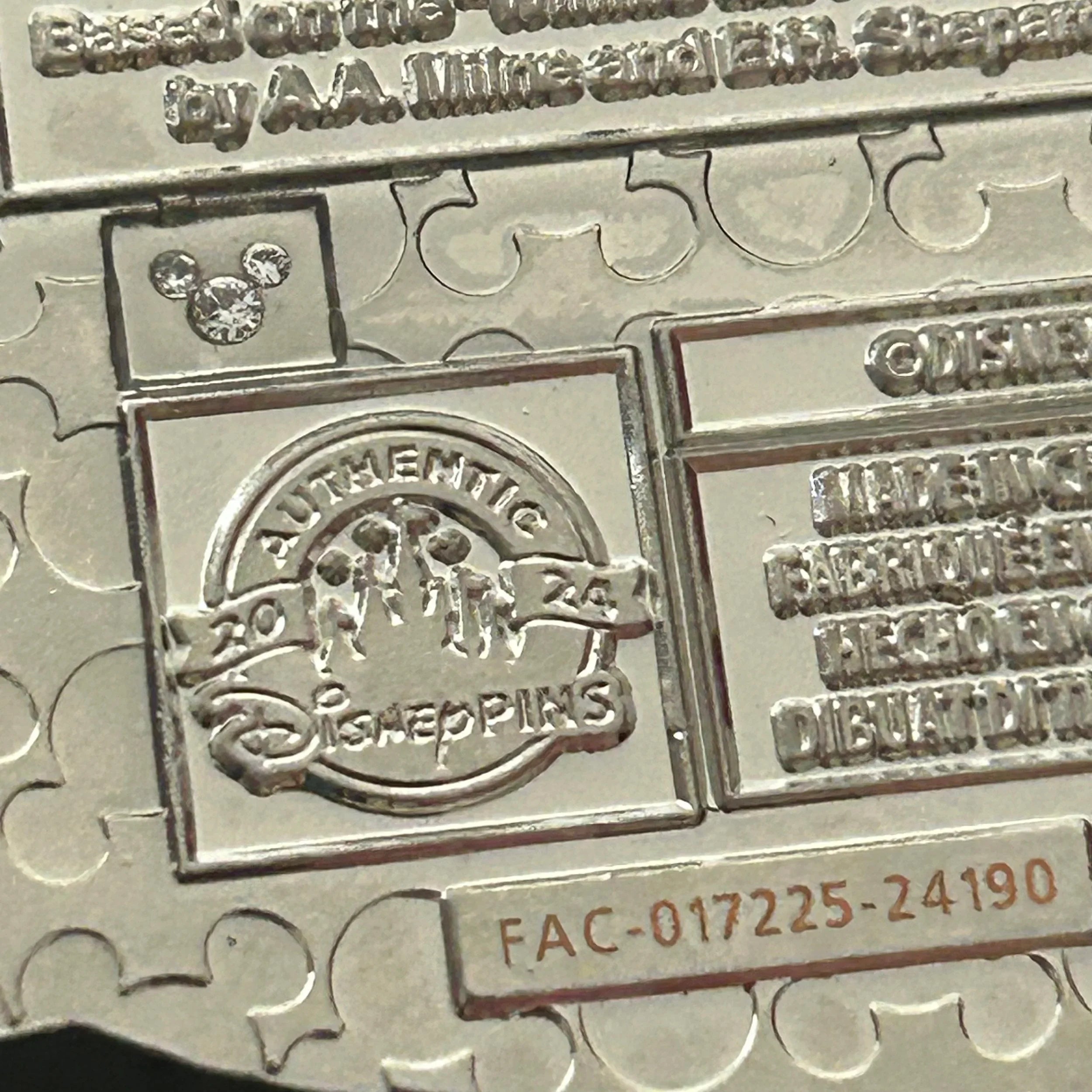 2024 - Pooh Bear and Tigger - Adventures of Winnie the Pooh - Ride Vehicle - WDW - Disney Pin