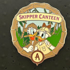 2024 - Daisy and Donald - Jungle Cruise - Skipper Canteen - Adventureland - WDW - Mystery Pin