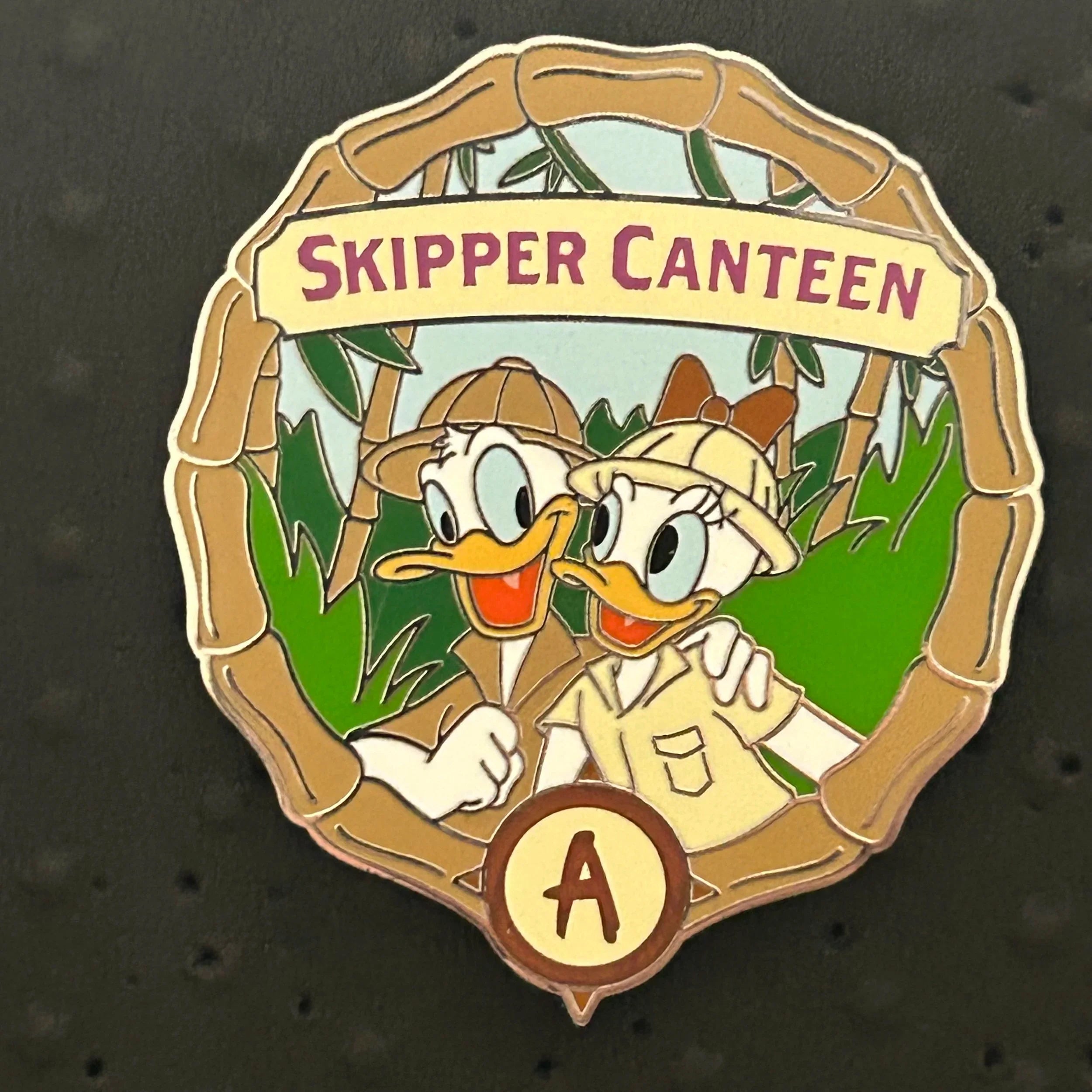 2024 - Daisy and Donald - Jungle Cruise - Skipper Canteen - Adventureland - WDW - Mystery Pin