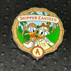 2024 - Daisy and Donald - Jungle Cruise - Skipper Canteen - Adventureland - WDW - Mystery Pin