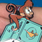 Loungefly - Abu With Book - Aladdin - Disney Pin