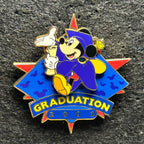 2001 - Mickey Mouse - Graduation - LE 5,000 - Disney Pin