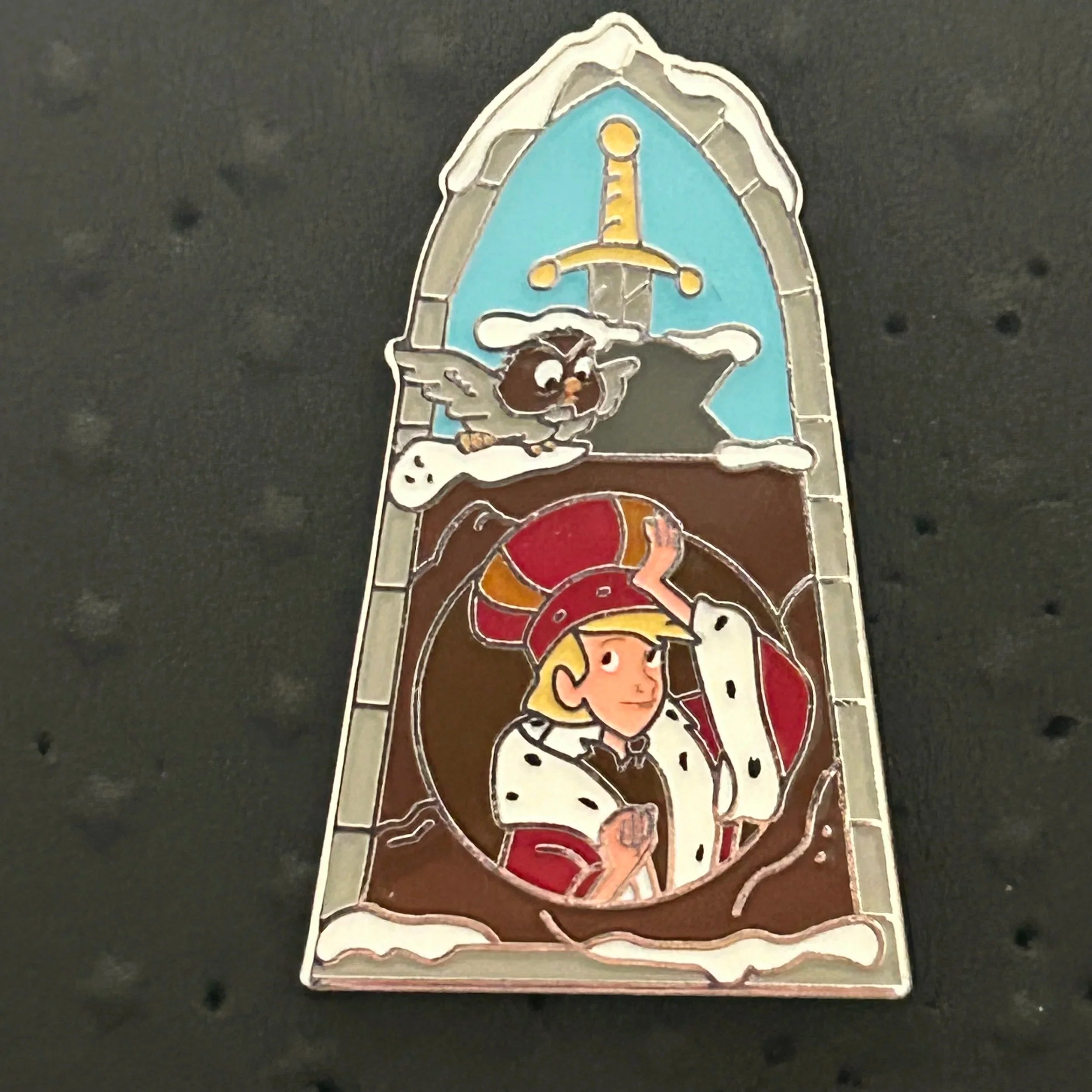2024 - Arthur and Owl - Sword and the Stone - Disney Pin