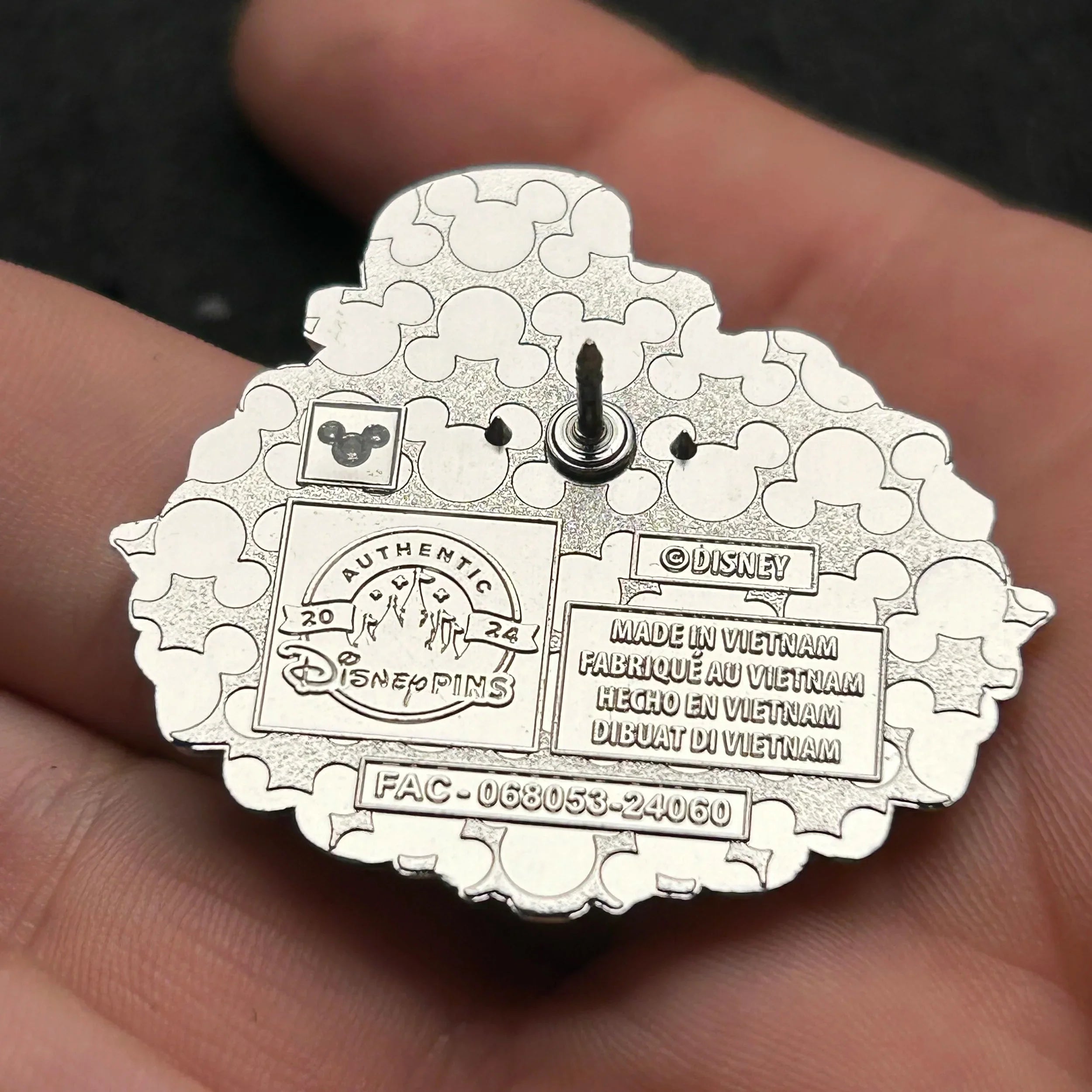 2024 - Dog - Haunted Mansion - Rose Portrait - Mystery Pin