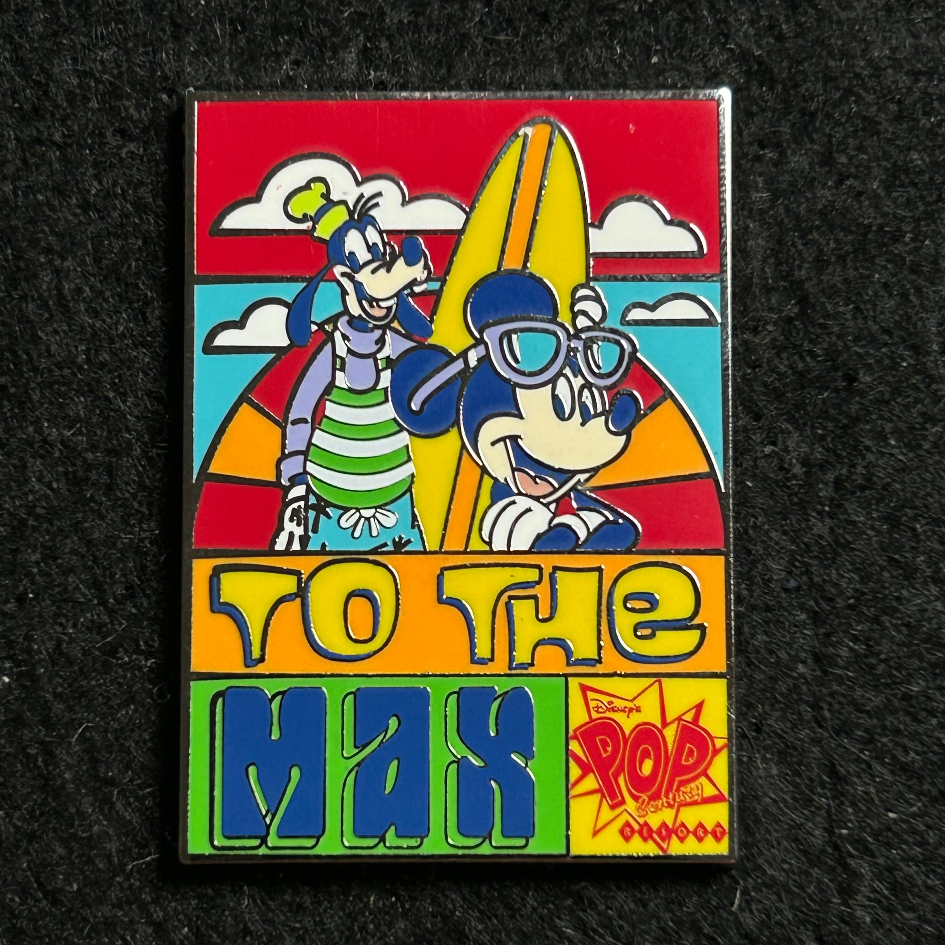 2022 - Goofy and Mickey - To The Max - Pop Century - Disney Pin