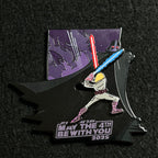 2025 - Luke Skywalker and Darth Vader - Star Wars - May the 4th be with you - LR - Disney Pin