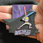 2025 - Luke Skywalker and Darth Vader - Star Wars - May the 4th be with you - LR - Disney Pin
