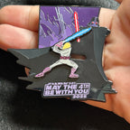 2025 - Luke Skywalker and Darth Vader - Star Wars - May the 4th be with you - LR - Disney Pin