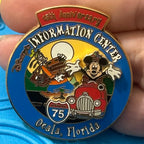 2002 - Mickey Mouse and Goofy - Info Center - Ocala FL - LE 2,000 - Pin