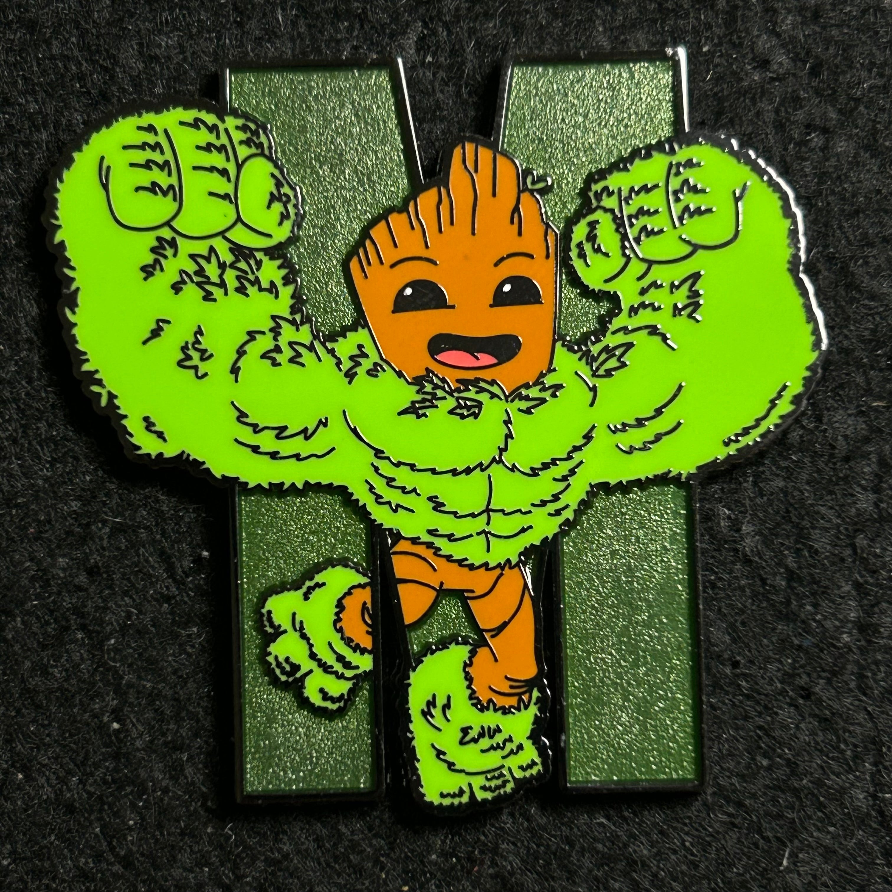 2025 - Groot - M - Marvel Logo - Disney Pin