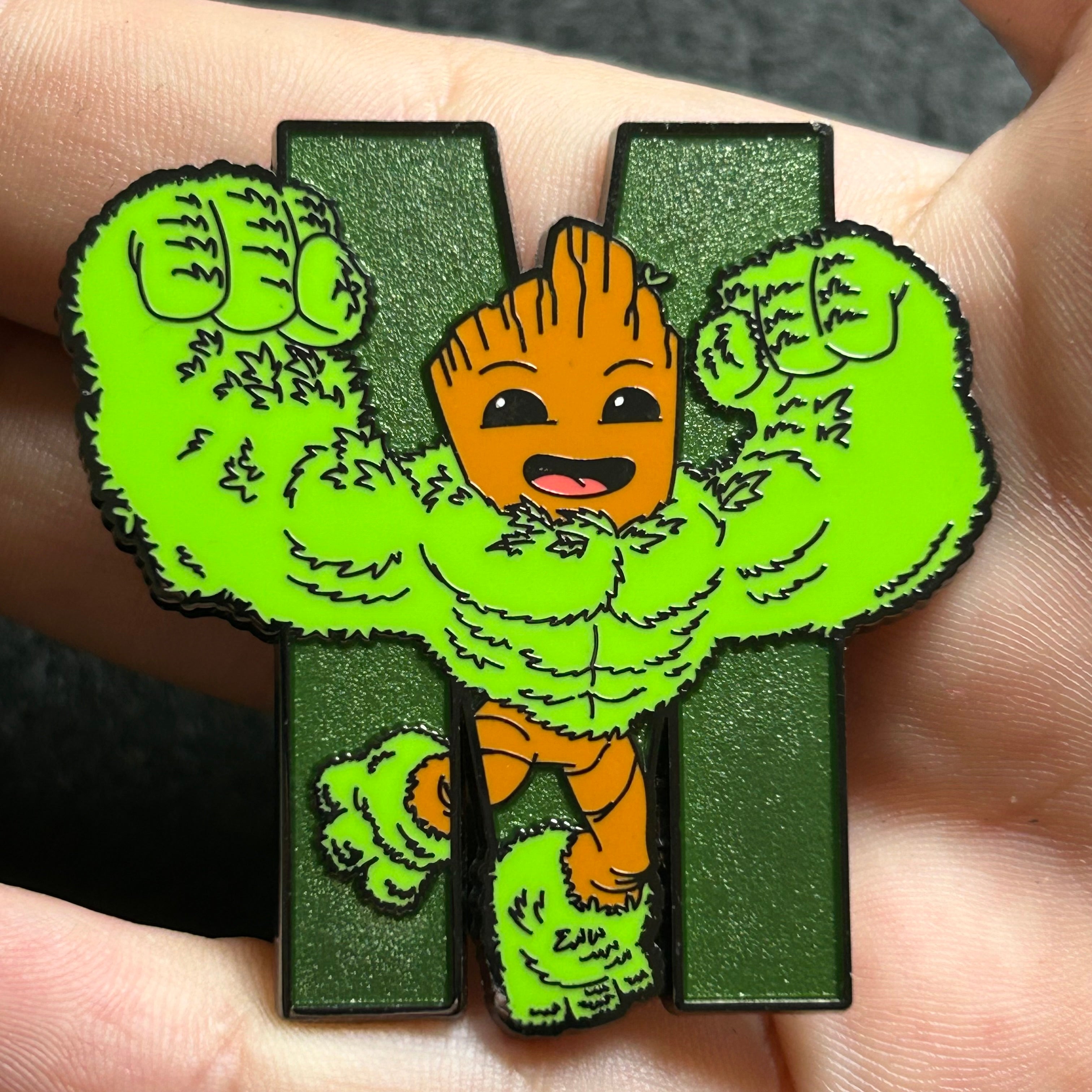 2025 - Groot - M - Marvel Logo - Disney Pin