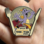 2025 - Figment - EPCOT - International Food and Wine Festival - LR - Disney Pin