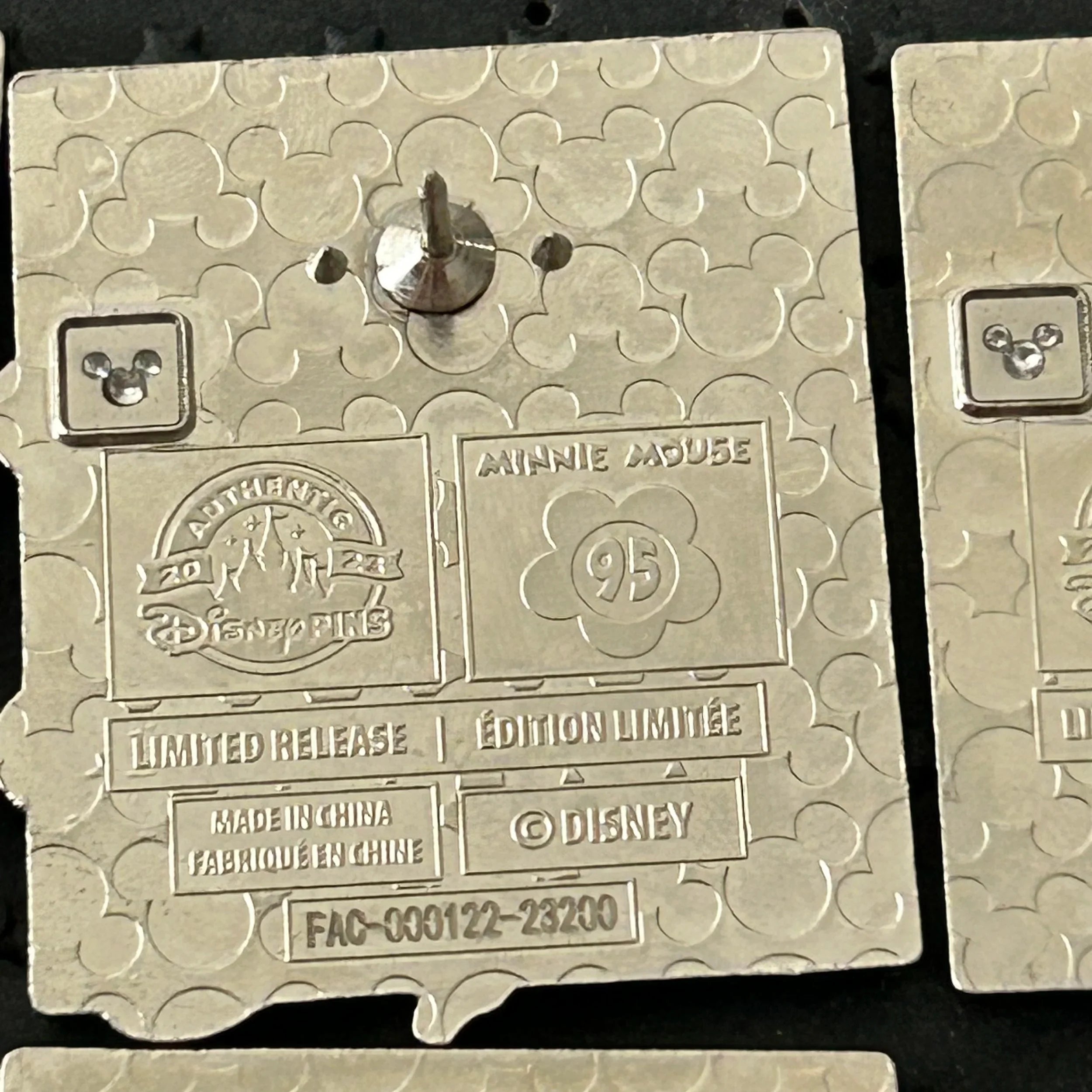 FULL SET - 10 Pins- Mickey and Minnie - 95 Magical Years - Film Strip - LR - Mystery Collection