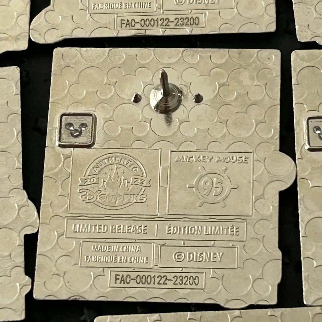 FULL SET - 10 Pins- Mickey and Minnie - 95 Magical Years - Film Strip - LR - Mystery Collection