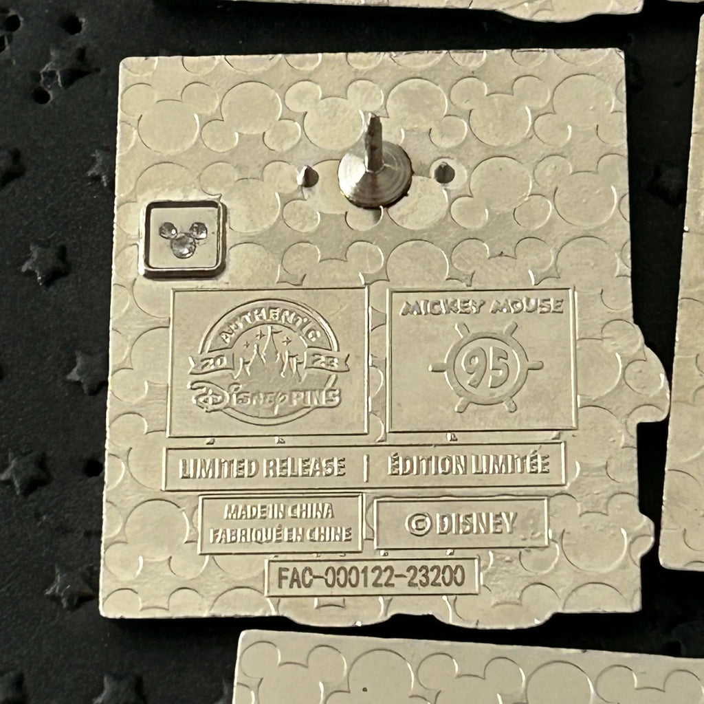 FULL SET - 10 Pins- Mickey and Minnie - 95 Magical Years - Film Strip - LR - Mystery Collection