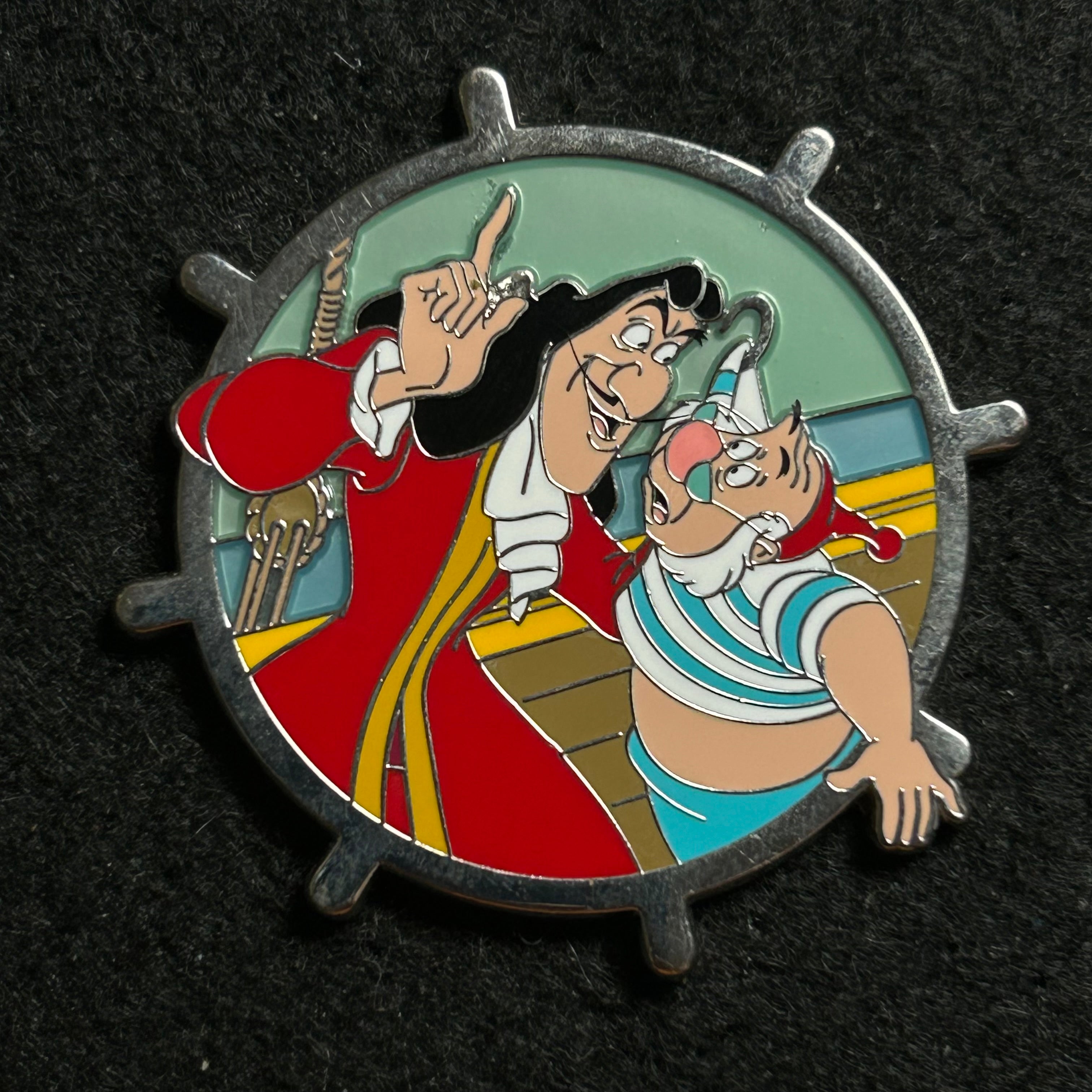 2025 - Captain Hook and Mr. Smee - Peter Pan - Disney Pin
