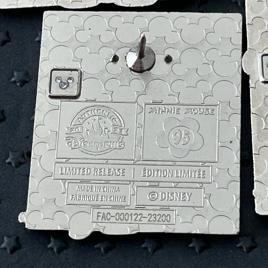 FULL SET - 10 Pins- Mickey and Minnie - 95 Magical Years - Film Strip - LR - Mystery Collection