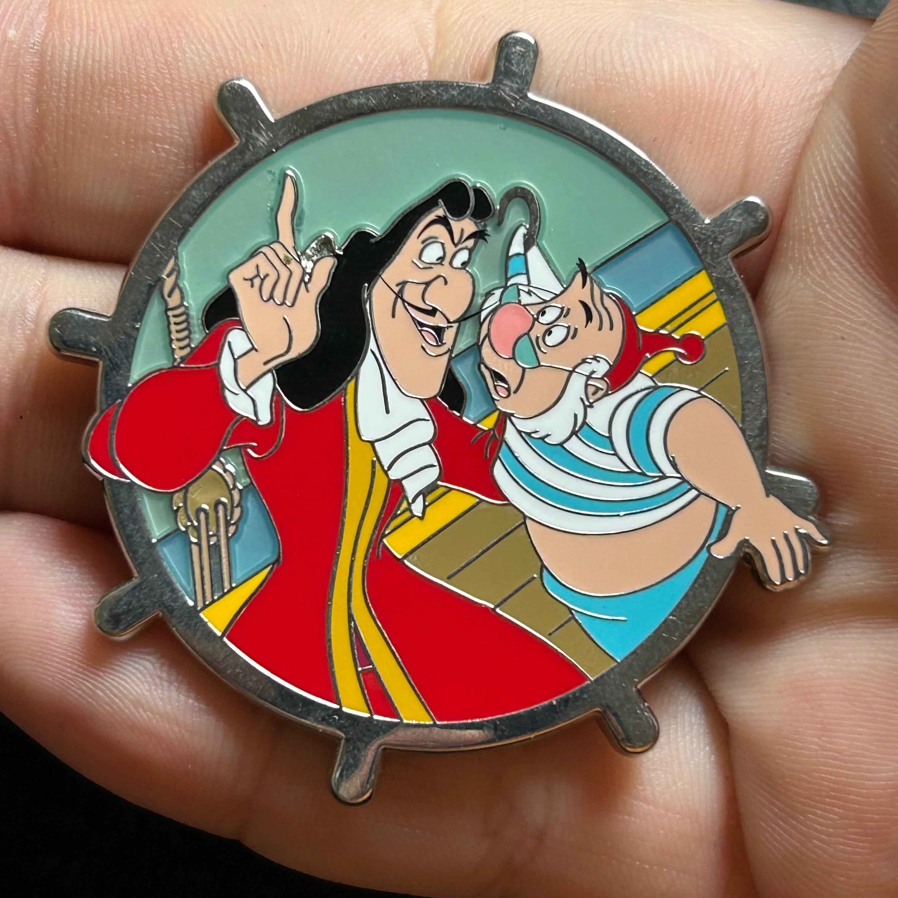 2025 - Captain Hook and Mr. Smee - Peter Pan - Disney Pin