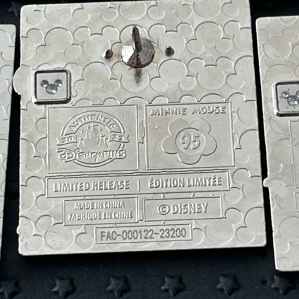 FULL SET - 10 Pins- Mickey and Minnie - 95 Magical Years - Film Strip - LR - Mystery Collection