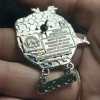 2024 - Figment - EPCOT - Starbucks - Dangle  - Disney Pin