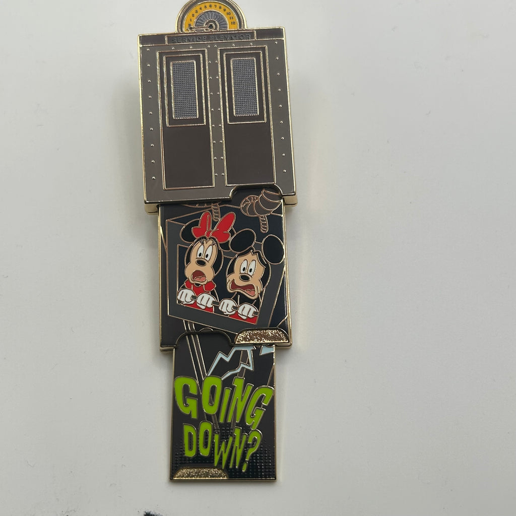 2026 - Tower of Terror - Pull Down - Mickey and Minnie Mouse - Disney Pin